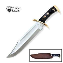 Timber Rattler Outlaw Bowie Knife