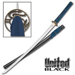 Flying Dragon Navy Blue Katana Sword