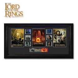 LOTR Trilogy Limited Edition Film Cells
